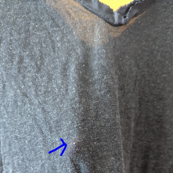 Allsaints Dita Top Marled Black Raw Edge Angora Grunge Witchy Whimsigoth Goth 4 - Picture 16 of 16